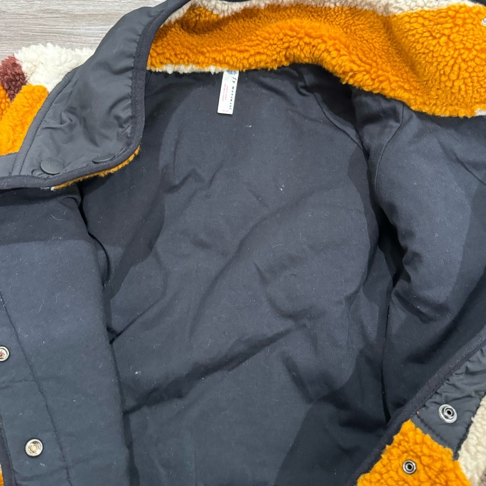 Free People FP Movement Rocky Ridge Jacket Assorted Shearling Teddy Coat - Picture 6 of 9